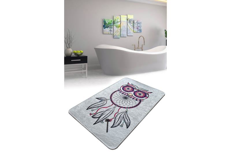 Matto Unistama 60x90 cm - Monivärinen / Sametti - Kodintekstiilit & matot - Matto - Pienet matot