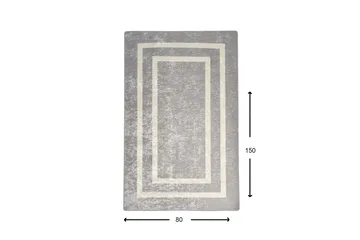 Matto Zilarra 80x150 cm - Monivärinen / Sametti - Kodintekstiilit & matot - Matto - Pienet matot