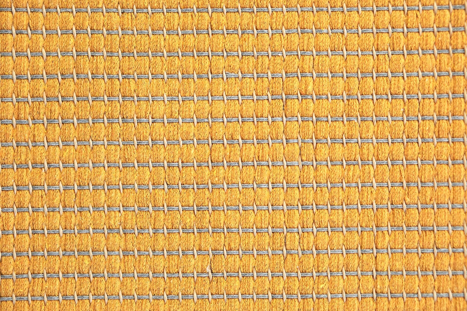 Matto Lyyra Pyöreä 133 cm Keltainen - VM Carpet - Kodintekstiilit & matot - Matto - Pyöreät matot