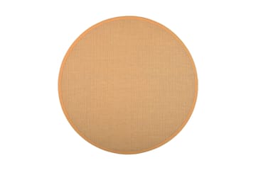 Matto Lyyra Pyöreä 133 cm Keltainen - VM Carpet - Kodintekstiilit & matot - Matto - Pyöreät matot