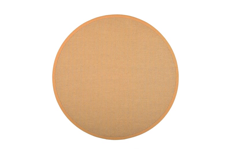 Matto Lyyra Pyöreä 133 cm Keltainen - VM Carpet - Kodintekstiilit & matot - Matto - Pyöreät matot