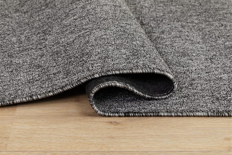 Tasokudottu Matto Porto 160x230 cm Harmaa - Harmaa - Kodintekstiilit & matot - Matto - Pyöreät matot