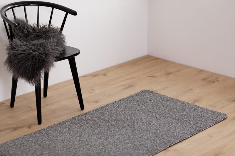 Tasokudottu Matto Porto 80x250 cm Harmaa - Harmaa - Kodintekstiilit & matot - Matto - Pyöreät matot