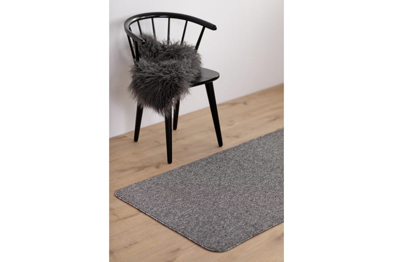 Tasokudottu Matto Porto 80x250 cm Harmaa - Harmaa - Kodintekstiilit & matot - Matto - Pyöreät matot