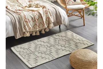 Ryijymatto Urla 80x150 cm - Beige - Kodintekstiilit & matot - Matto - Tasokudotut matot