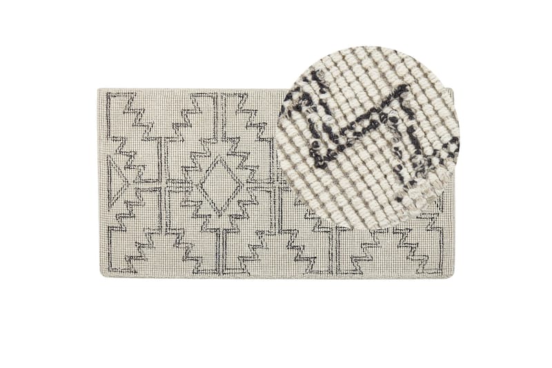 Ryijymatto Urla 80x150 cm - Beige - Kodintekstiilit & matot - Matto - Tasokudotut matot
