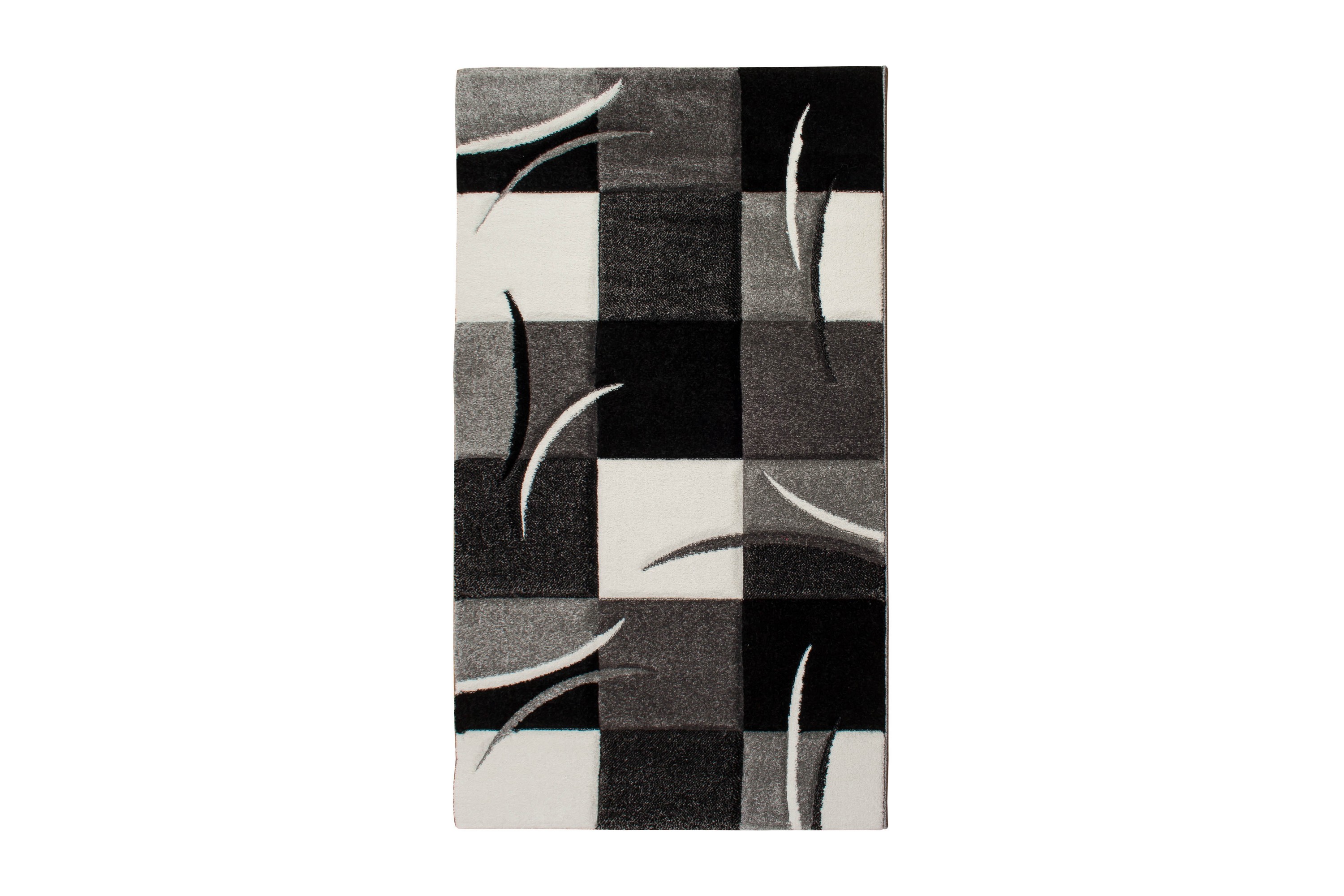 Friezematto London Patch 80x150 - Musta