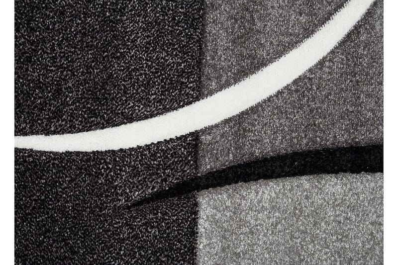 Friezematto London Patch 200x290 cm Musta - Musta - Kodintekstiilit & matot - Matto - Moderni matto - Wilton-matto