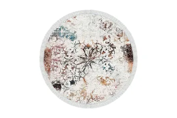Matto Alanur Home 160x160 cm - Monivärinen - Kodintekstiilit & matot - Matto - Moderni matto - Wilton-matto