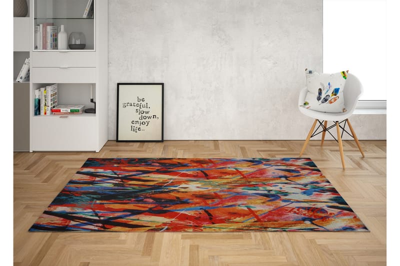 Matto Ansley 160x230 cm - Monivärinen - Kodintekstiilit & matot - Matto - Iso matto