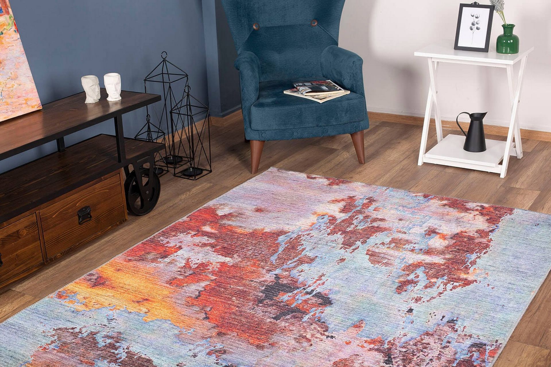 Matto Artloop 210x310 cm - Monivärinen - Kodintekstiilit & matot - Matto - Iso matto