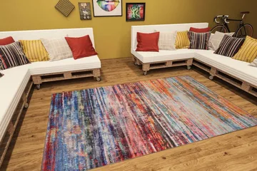 Matto Artloop 210x310 cm - Monivärinen - Kodintekstiilit & matot - Matto - Iso matto