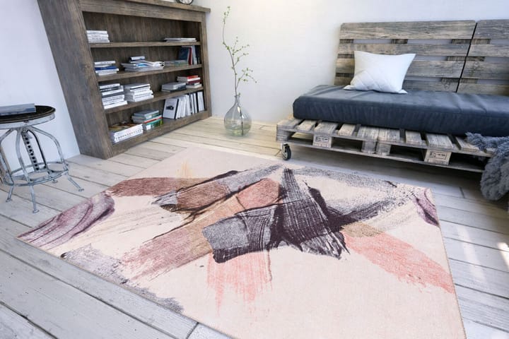 Matto Artloop 230x330 cm - Monivärinen - Wilton-matto - Kuviollinen matto & värikäs matto - Iso matto