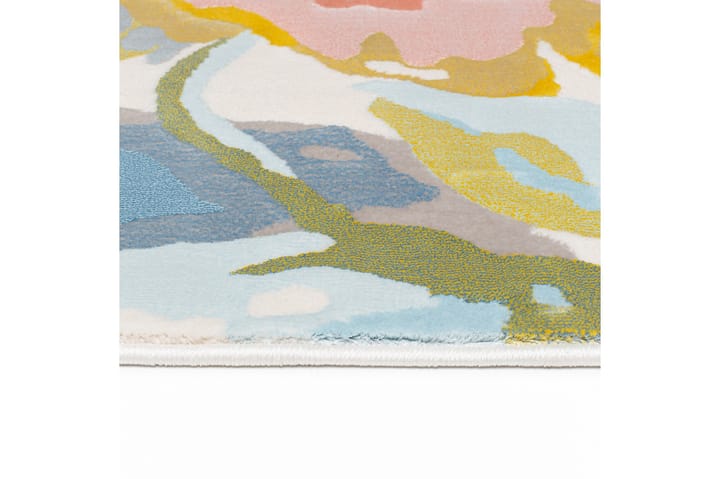 Matto Bloom Flower 240x330 cm Moniväri - Monivärinen - Pyöreät matot - Wilton-matto - Kuviollinen matto & värikäs matto - Iso matto