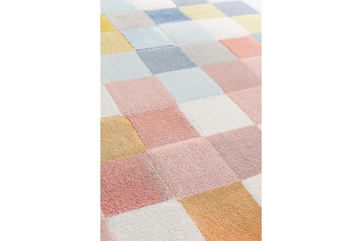 Matto Bloom Mosaik 200x290 cm Moniväri - Monivärinen - Wilton-matto - Kuviollinen matto & värikäs matto - Iso matto