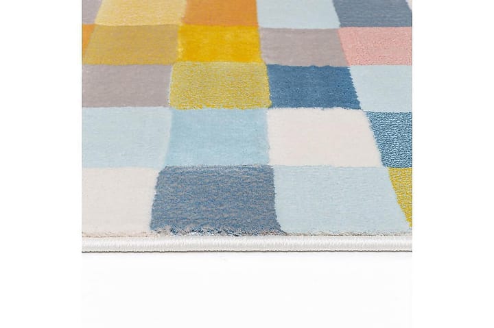 Matto Bloom Mosaik 200x290 cm Moniväri - Monivärinen - Wilton-matto - Kuviollinen matto & värikäs matto - Iso matto