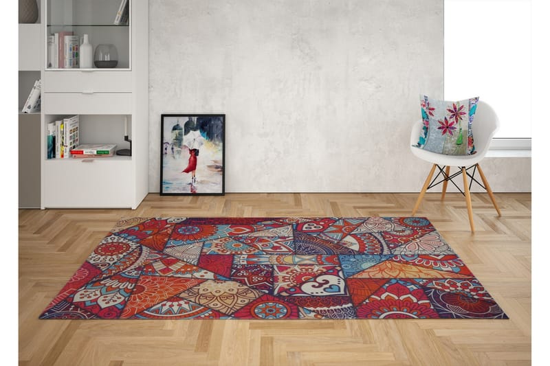 Matto Casen 160x230 cm - Monivärinen - Kodintekstiilit & matot - Matto - Iso matto