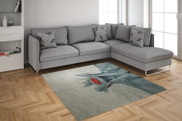 Matto Catonsville 160x230 cm - Monivärinen - Kodintekstiilit & matot - Matto - Moderni matto - Villamatto