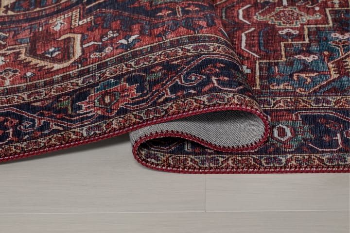 Matto Cleo Kirman 80x300 cm - Punainen - Wilton-matto - Kuviollinen matto & värikäs matto - Iso matto