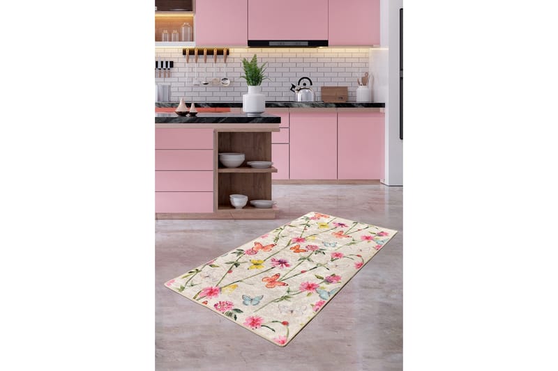 Matto Haldun 160x230 cm - Monivärinen / Sametti - Kodintekstiilit & matot - Matto - Iso matto