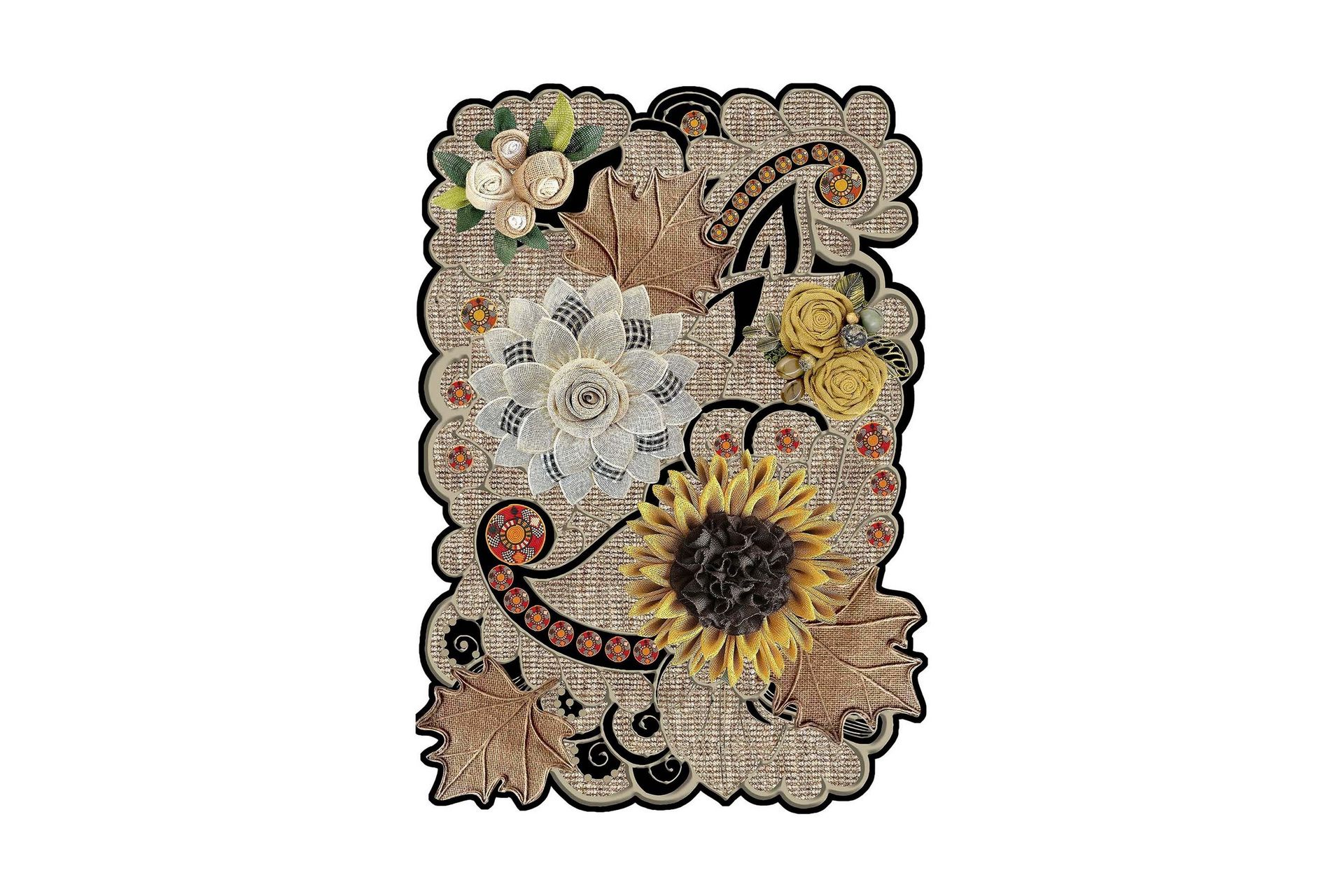 Matto Homefesto 160x230 cm - Monivärinen - Kodintekstiilit & matot - Matto - Moderni matto - Wilton-matto
