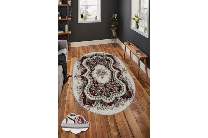 Matto Homefesto 160x230 cm - Monivärinen - Kodintekstiilit & matot - Matto - Moderni matto - Wilton-matto