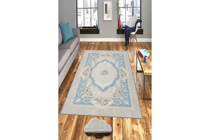 Matto Homefesto 160x230 cm - Monivärinen - Kodintekstiilit & matot - Matto - Moderni matto - Wilton-matto