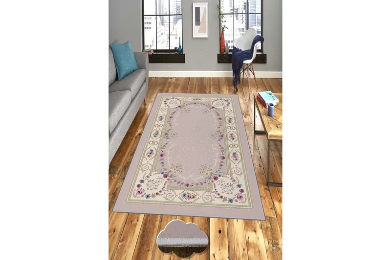 Matto Homefesto 180x280 cm - Monivärinen - Kodintekstiilit & matot - Matto - Moderni matto - Wilton-matto