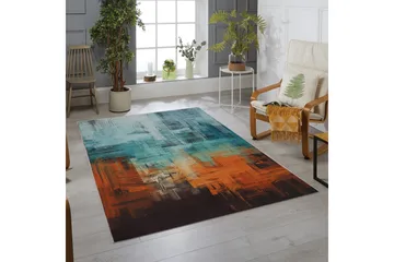 Matto Konungur 160x230 cm - Monivärinen - Kodintekstiilit & matot - Matto - Moderni matto - Puuvillamatto
