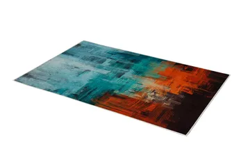 Matto Konungur 160x230 cm - Monivärinen - Kodintekstiilit & matot - Matto - Moderni matto - Puuvillamatto