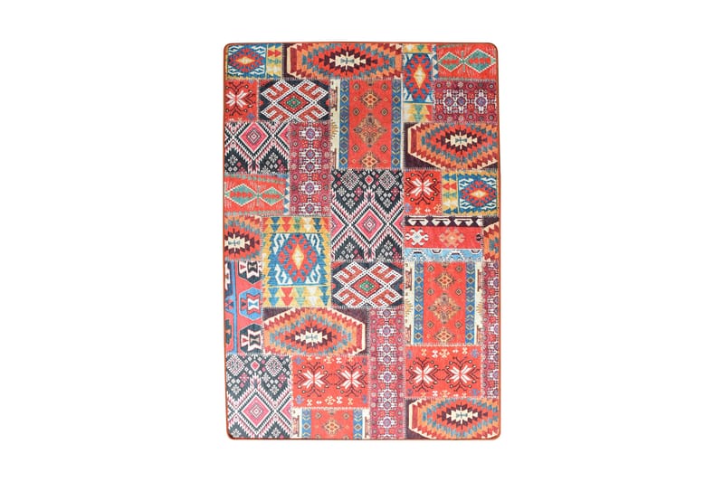 Matto Lapwurk 160x230 cm - Monivärinen / Sametti - Kodintekstiilit & matot - Matto - Iso matto