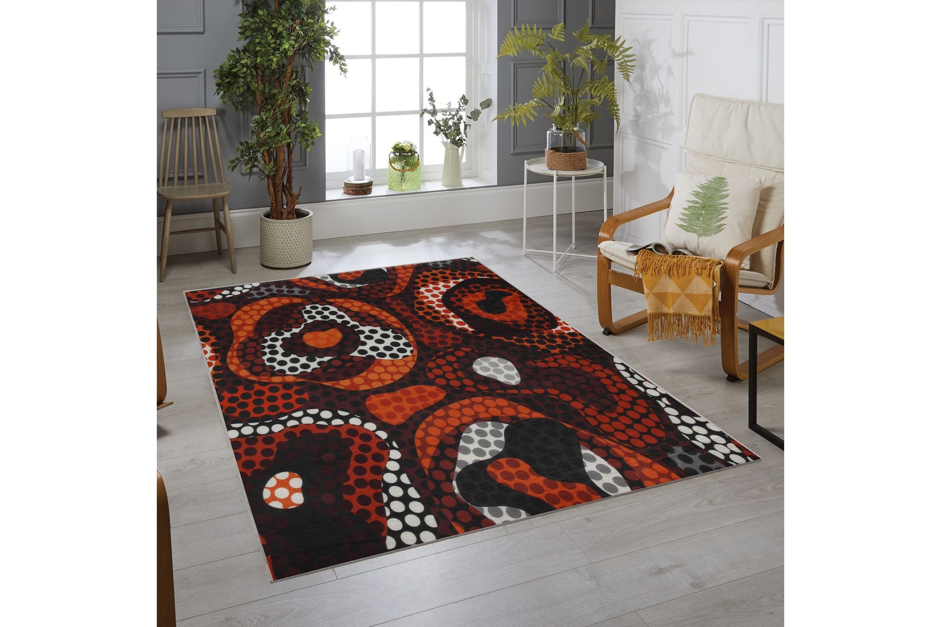 Matto Maxton 160x230 cm - Monivärinen - Kodintekstiilit & matot - Matto - Iso matto