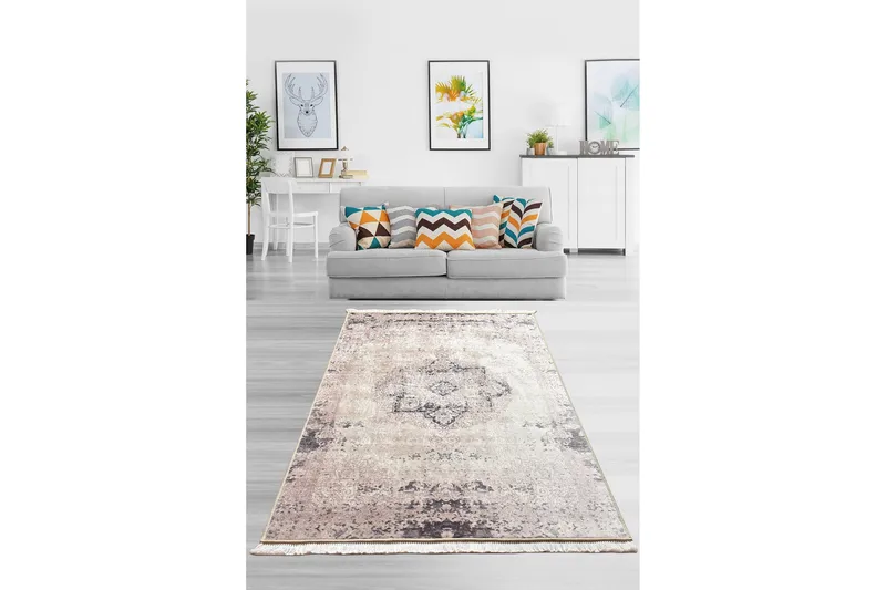 Matto Meddal 160x230 cm - Monivärinen / Sametti - Kodintekstiilit & matot - Matto - Moderni matto - Wilton-matto