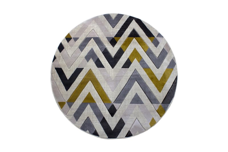 Matto Nyshanthe Pyöreä 160 cm, Monivärinen