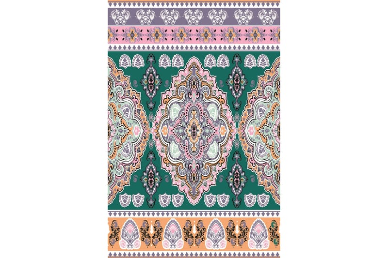 Matto Tenzile 160x230 cm - Monivärinen - Kodintekstiilit & matot - Matto - Iso matto