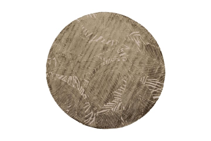 Viskoosimatto Saks 200x200 cm - Tummanbeige - Viskoosimatto & keinosilkkimatto - Iso matto
 - Py�öreät matot