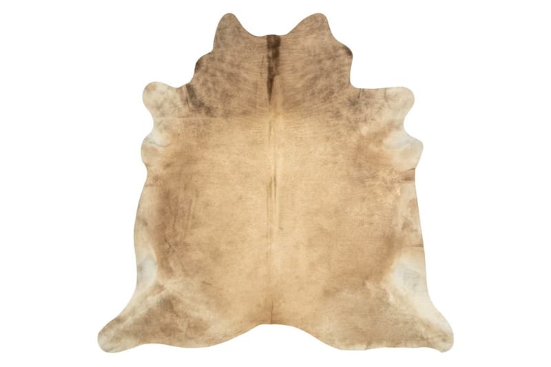Aito lehmäntaljamatto 150x170 cm beige - Beige - Kodintekstiilit & matot - Matto - Talja & nahkamatto