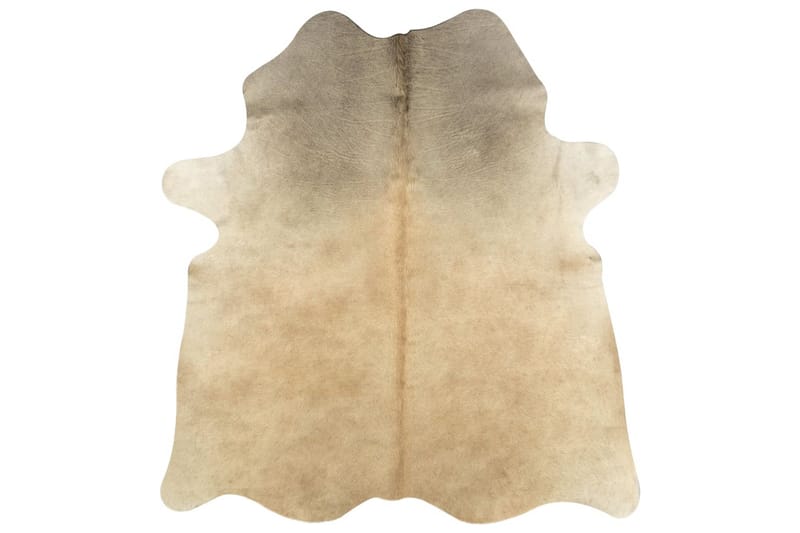 Aito lehmäntaljamatto 150x170 cm beige - Beige - Kodintekstiilit & matot - Matto - Talja & nahkamatto
