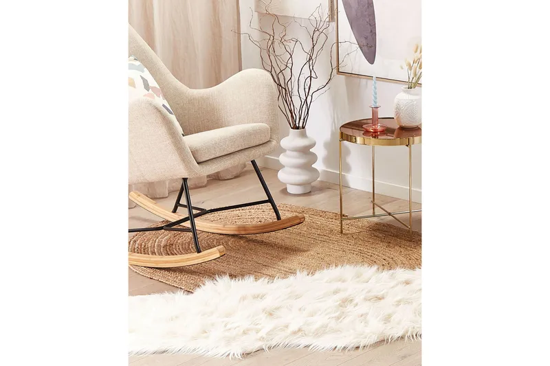 Lampaannahka Mamungari 60x180 cm - Beige - Kodintekstiilit & matot - Matto - Talja & nahkamatto