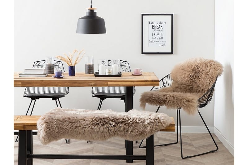 Lampaannahka Uluru 65x110 cm, Ruskea