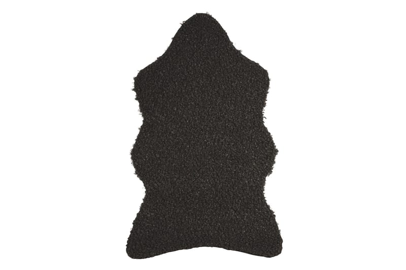 Mahto lampaannahka 60x110 cm suorakaide, Musta