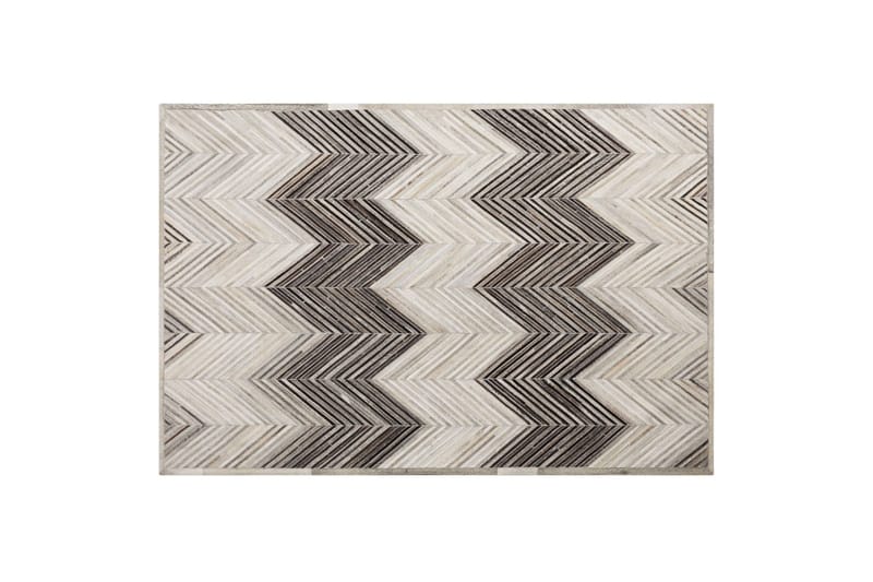 Nahkamatto Aytepe 140x200 cm, Harmaa