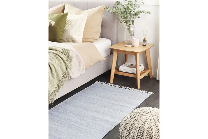 Tasapainokudottu Malhia - Sininen, 80x150 cm - Kodintekstiilit & matot - Matto - Tasokudotut matot