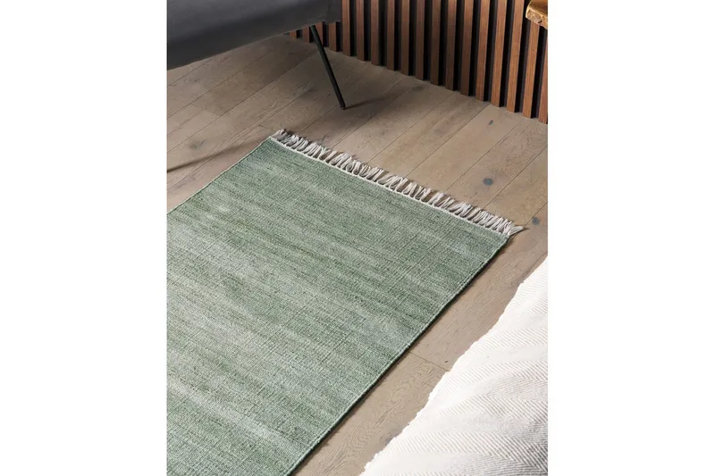 Tasapainokudottu Malhia - Vihreä, 80x150 cm - Kodintekstiilit & matot - Matto - Tasokudotut matot