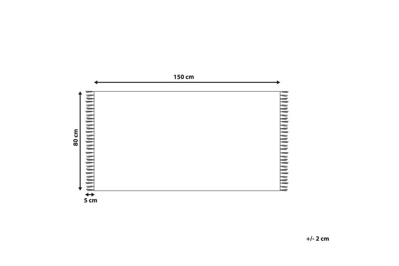 Tasapainokudottu Mirza - Beige, Luonnonväri, Harmaa, Valkoinen - Kodintekstiilit & matot - Matto - Tasokudotut matot