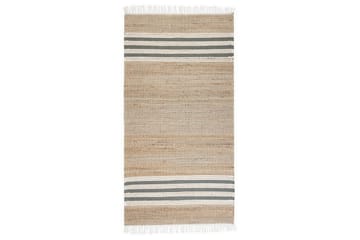 Tasapainokudottu Mirza - Beige, Luonnonväri, Harmaa, Valkoinen - Kodintekstiilit & matot - Matto - Tasokudotut matot