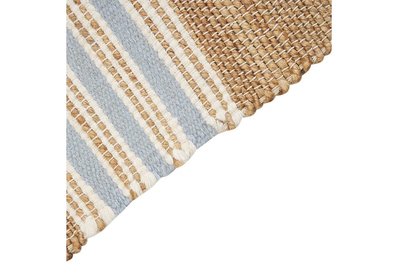 Tasapainokudottu Mirza - Beige, Luonnonväri, Valkoinen, Sininen - Kodintekstiilit & matot - Matto - Tasokudotut matot