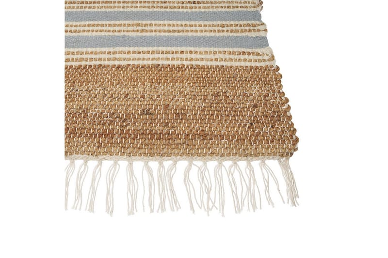 Tasapainokudottu Mirza - Beige, Luonnonväri, Valkoinen, Sininen - Kodintekstiilit & matot - Matto - Tasokudotut matot