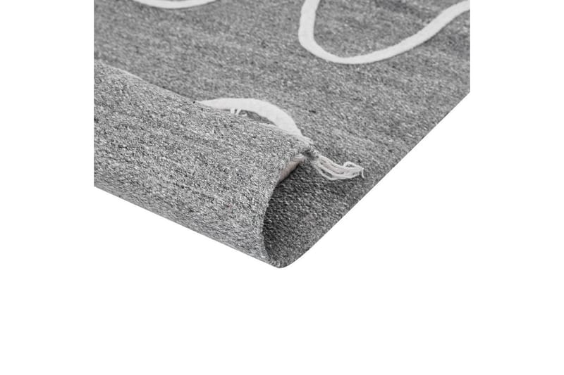 Tasapainokudottu Yavu - Harmaa, valkoinen, 80x150 cm - Kodintekstiilit & matot - Matto - Ulkomatto