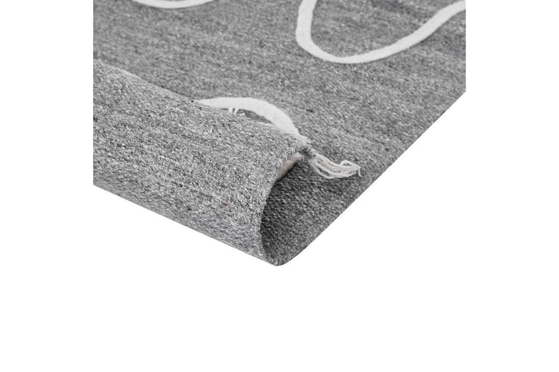Tasapainokudottu Yavu - Harmaa, valkoinen, 80x150 cm - Kodintekstiilit & matot - Matto - Ulkomatto